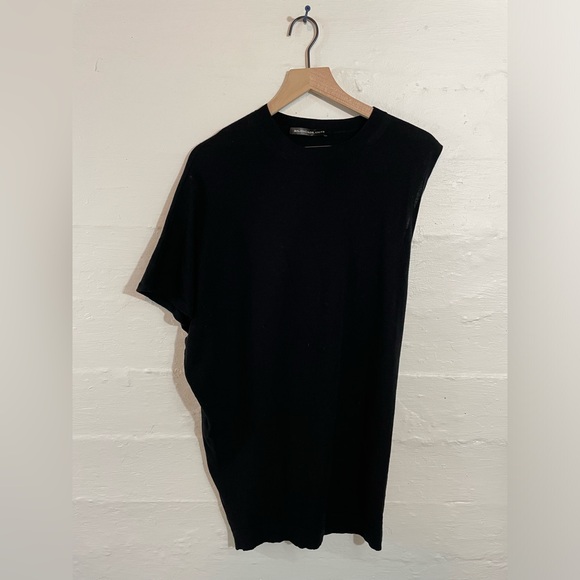Balenciaga knits one shoulder wool dress‎ size 38 - Picture 1 of 7